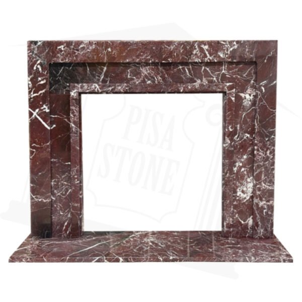 The Manhattan Rosso Levanto Fireplace Surround
