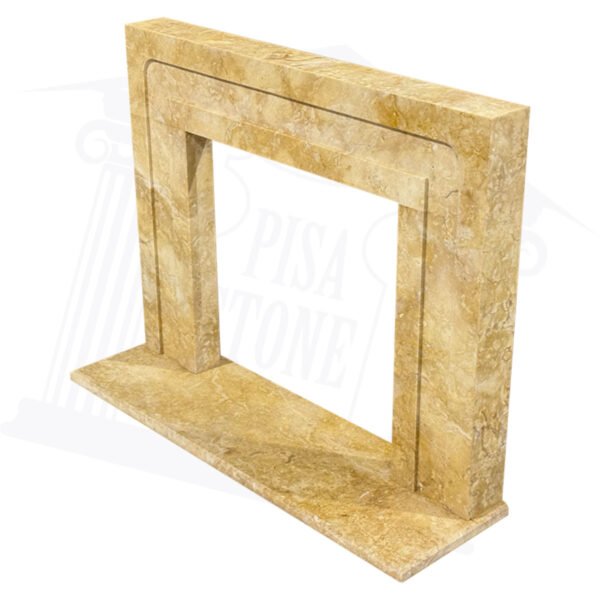 Majestic Dark yellow Fireplace Surround - Image 2