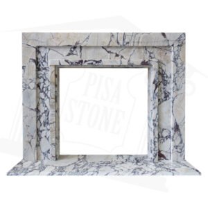 Calacatta viola Fireplace Surround