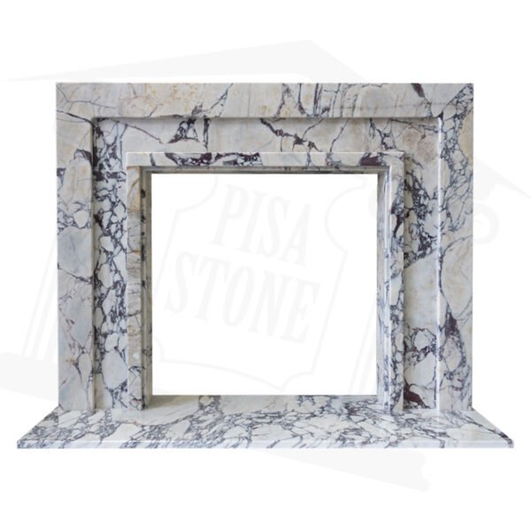 Calacatta viola Fireplace Surround