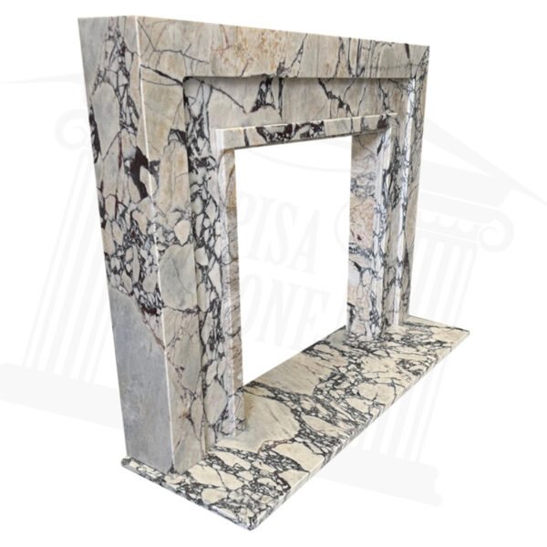 Calacatta viola Fireplace Surround