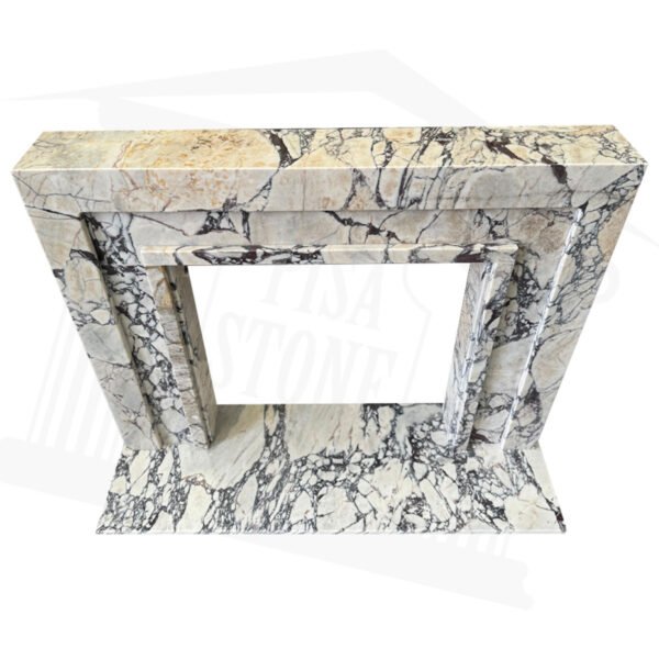 Calacatta viola Fireplace Surround