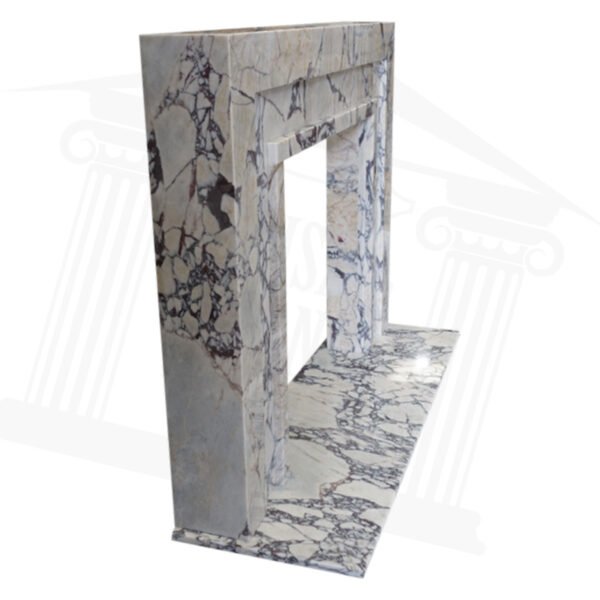 Calacatta viola Fireplace Surround